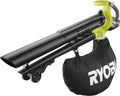RYOBI Laubbläser, 6,0 m, 18 V, Schwarz/Gelb, ONE+ Brushless Akku-Laubsauger OBV18 (Luftmenge ³/min, Luftgeschwindigkeit 200 km/h